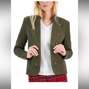 Tommy Hilfiger Women's Military Band Jacket